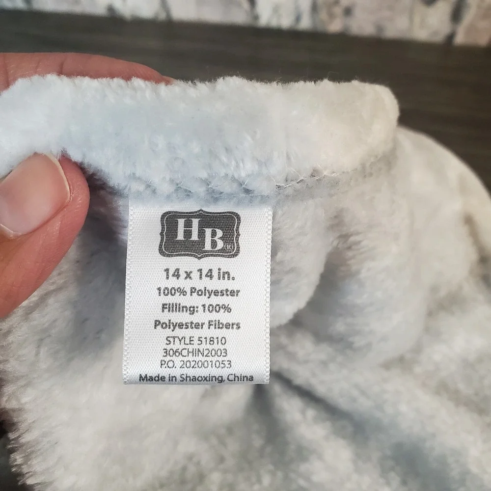 Hudson Baby HB Pink Owl Lovey Plush Security Blanket Gray‎ 14